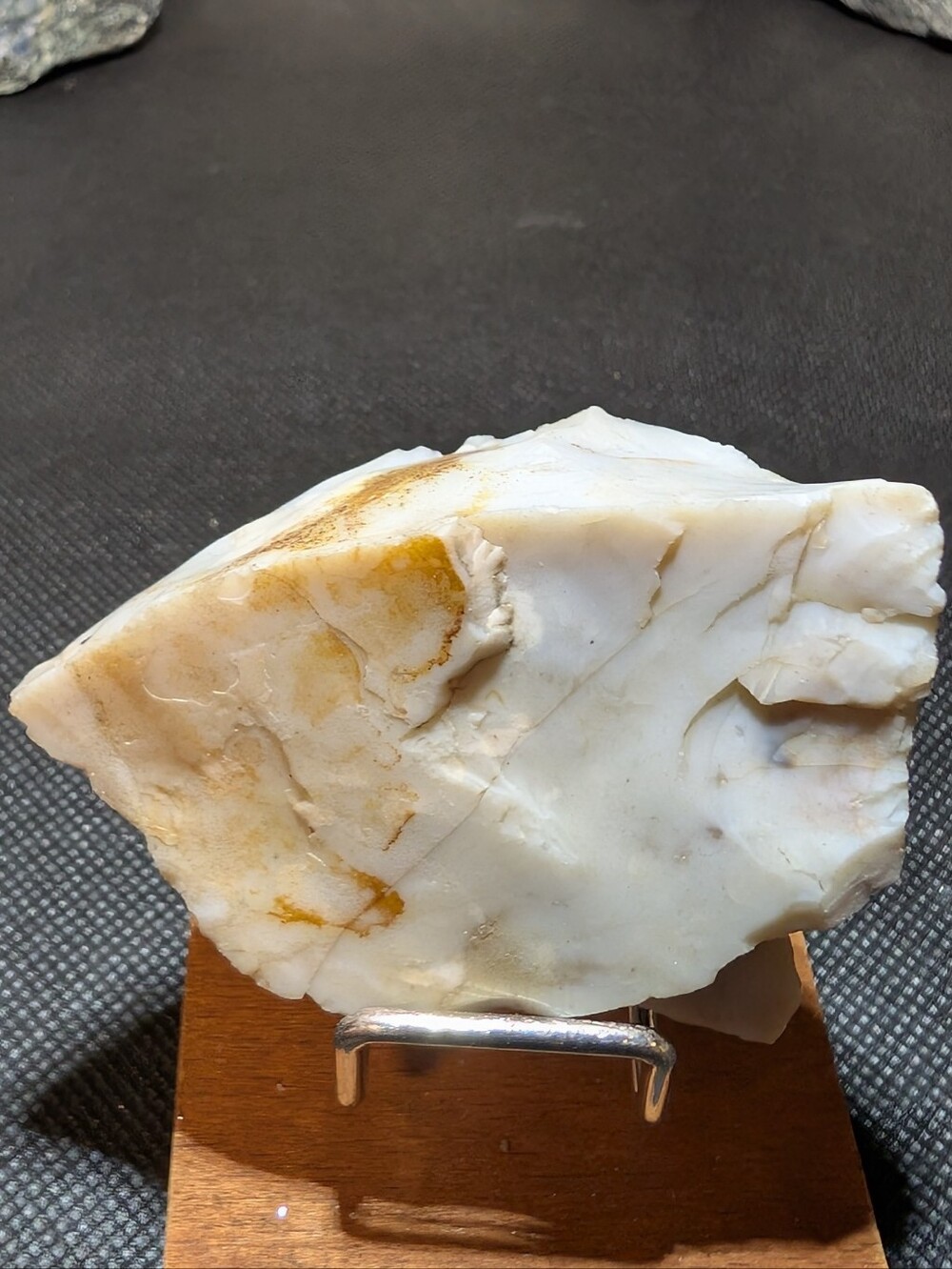Raw White "Angel Chert" / Flint Specimen